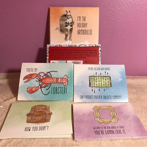 Insights Other - New Insights Rare Set of Friends TV Show Note Cards & Envelopes NWT 20 Collector